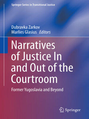 cover image of Narratives of Justice In and Out of the Courtroom